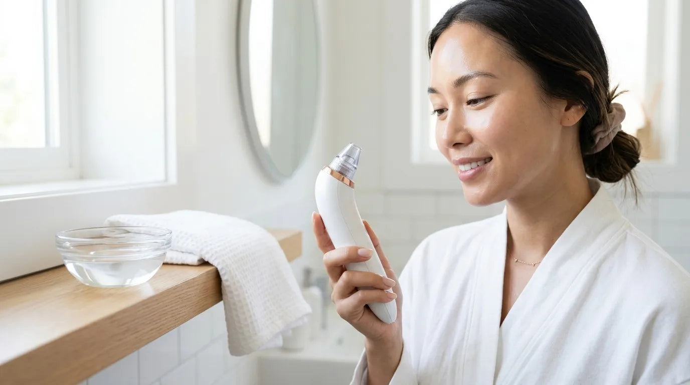 Vacuum Suction Safety: How to Remove Blackheads Without Enlarging Pores