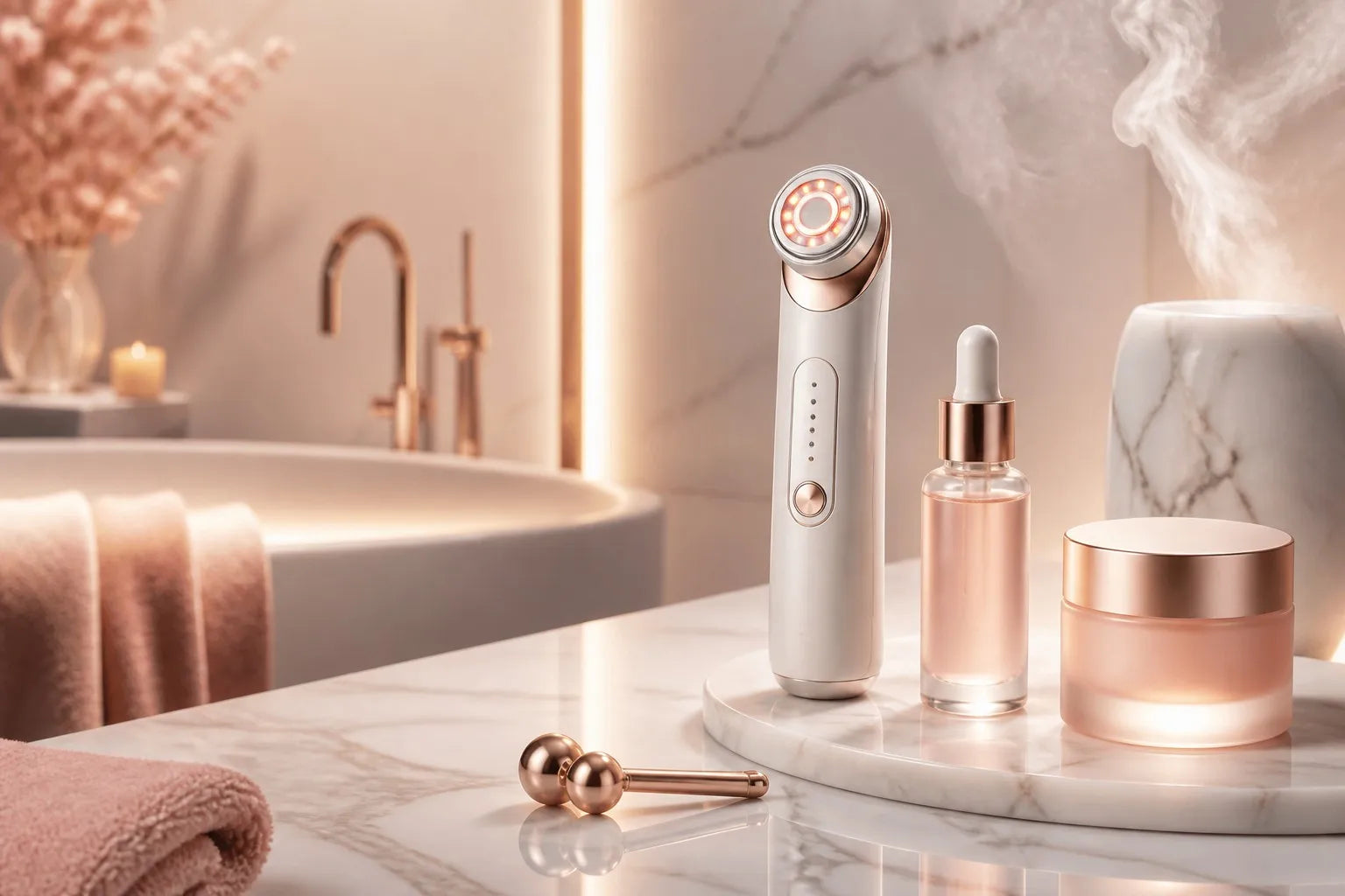 The At-Home Spa Routine: How to Combine Devices and Skincare Products (In the Right Order)