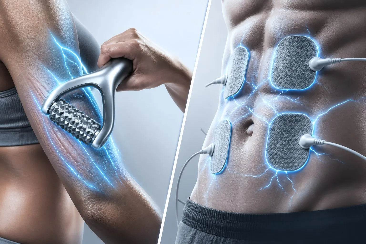 EMS Roller vs. EMS Pads: Which Muscle Toning Method Actually Delivers?