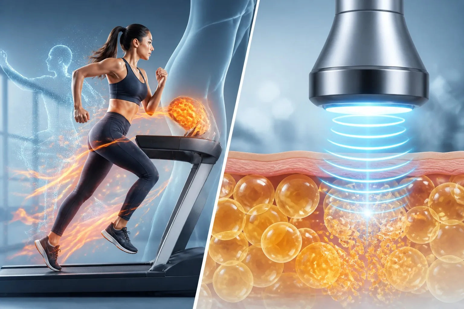 Cavitation vs. Exercise: What Burns Stubborn Fat Faster? (The Honest Answer)