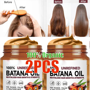 2 Pack Premium Batana Oil for Hair Growth - 100% Organic Dominican Formula US