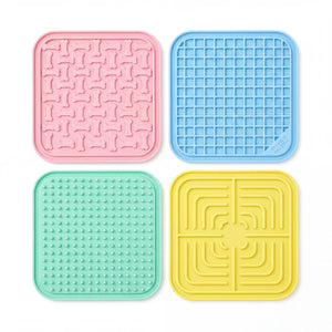 4-in-1 Silicone Dog Lick Mat Set | PAKCH Pet Supplies