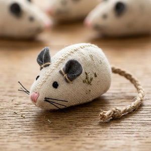 Close-up of catnip mouse from variety set | PAKCH Pet Supplies