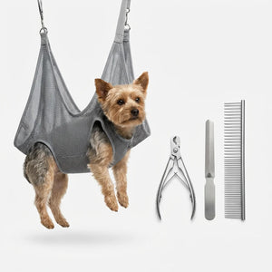 PAKCH Complete 10-in-1 Pet Grooming Hammock Harness Kit - Professional Pet Supplies for Grooming, Travel and Comfortable Daily Care Solutions | PAKCH Pet Supplies