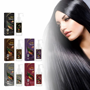 Premium Silver-Gray Hair Darkening Shampoo - Moisturizing & Gentle