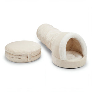 Collapsible Cat Tunnel Bed 2-in-1 | PAKCH Pet Supplies