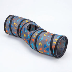 S-Shape Cat Tunnel Toy | PAKCH Pet Supplies