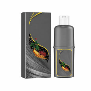 Premium Silver-Gray Hair Darkening Shampoo - Moisturizing & Gentle