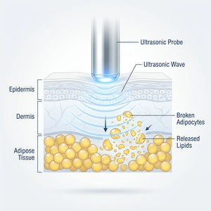6-in-1 Professional Ultrasonic Cavitation Machine - Clinical Body Contouring System