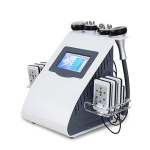 S-Shape 6-in-1 Professional Ultrasonic Cavitation Machine - Clinical Body Contouring System