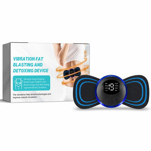Vibrating Body Massager EMS Fat Burning Detoxing Device Weight Loss Massage Pad