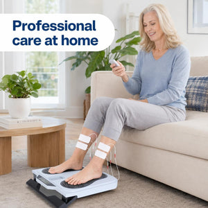 Electric Foot Massager EMS TENS Muscle Stimulator Relaxation Foot Massager for Neuropathy Relief of Neuropathy, Plantar Fasciitis