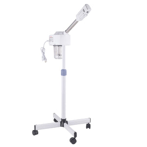 Touch Panel Facial Steamer - Ionic Ozone Mist, Rotating Arm, Aromatherapy (Salon & Home)