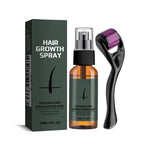Beard Growth Kit Titanium Derma Roller Beard Regrowth Serum Thicker Facial Hair