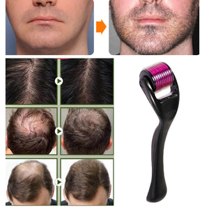 Beard Derma Roller F/ Hair Loss Beard Growth Titanium Derma Roller Micro Needle