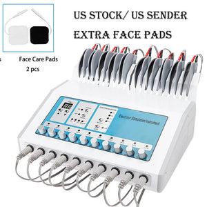 EMS Microcurrent Face Lifting Device - RF + LED Skin Tightening Wand for Home