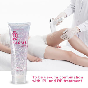Photonic Cooling Gel for IPL & RF Devices - 300g Conductive Gel for Hair Removal & Skincare