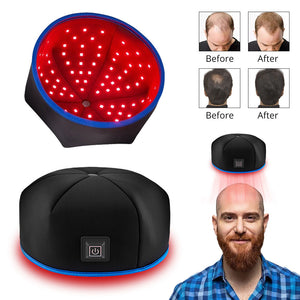 LED Red Light Therapy Cap - 660nm & 850nm Hair Growth Treatment Device