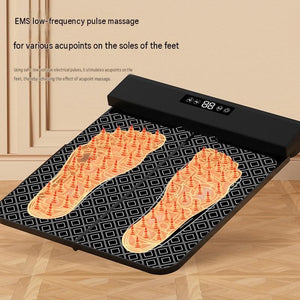 EMS TENS Foot Massager Pad Electric Pulse Kneading Therapy Pain Relief Home Use